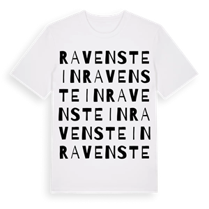 Ravenstein ordlek t-shirt – ekologisk bomull t-shirt från Pinshirt