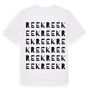 Reek ordlek t-shirt – ekologisk bomull t-shirt från Pinshirt