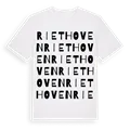 Riethoven ordlek t-shirt