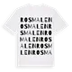 Rosmalen ordlek t-shirt