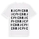 Rucphen ordlek t-shirt