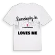 Någon i 's Gravenmoer älskar mig t-shirt