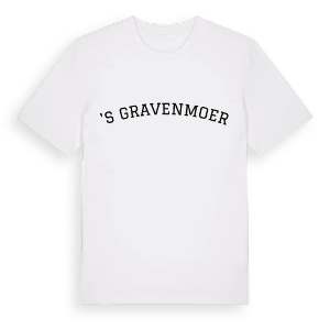 's Gravenmoer böjd t-shirt – ekologisk bomull t-shirt från Pinshirt