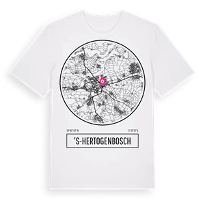 's-Hertogenbosch t-shirt – ekologisk bomull t-shirt från Pinshirt