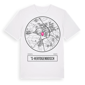 's-Hertogenbosch t-shirt – ekologisk bomull t-shirt från Pinshirt