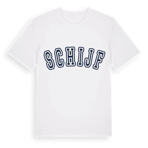 Schijf college t-shirt – ekologisk bomull t-shirt från Pinshirt