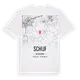 Schijf karta t-shirt