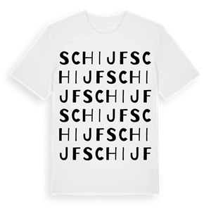 Schijf ordlek t-shirt – ekologisk bomull t-shirt från Pinshirt