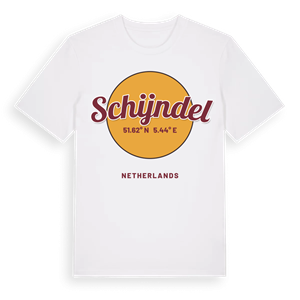 Schijndel cirkel t-shirt – ekologisk bomull t-shirt från Pinshirt