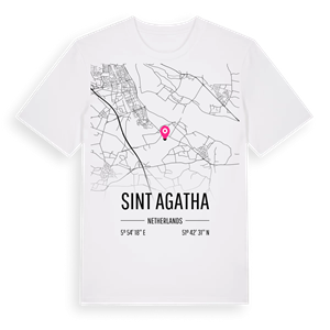 Sint Agatha karta t-shirt – ekologisk bomull t-shirt från Pinshirt