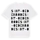 Sint-Oedenrode ordlek t-shirt