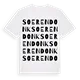 Soerendonk ordlek t-shirt
