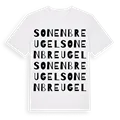 Son en Breugel ordlek t-shirt