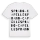 Sprang-Capelle ordlek t-shirt