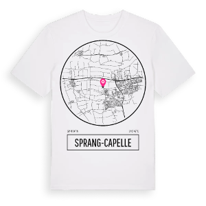 Sprang-Capelle t-shirt – ekologisk bomull t-shirt från Pinshirt