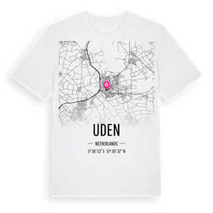 Uden karta t-shirt – ekologisk bomull t-shirt från Pinshirt