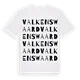 Valkenswaard ordlek t-shirt