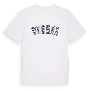 Veghel college t-shirt – ekologisk bomull t-shirt från Pinshirt