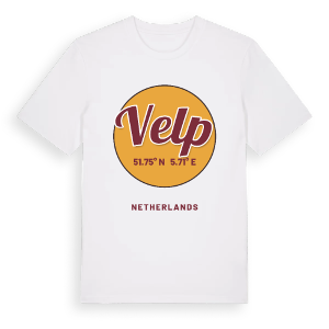 Velp cirkel t-shirt – ekologisk bomull t-shirt från Pinshirt