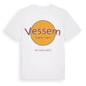Vessem cirkel t-shirt – ekologisk bomull t-shirt från Pinshirt