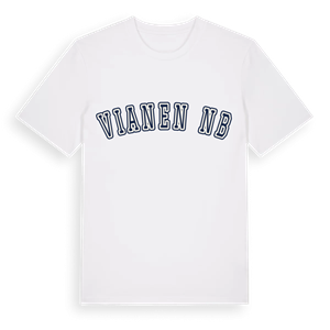 Vianen NB college t-shirt – ekologisk bomull t-shirt från Pinshirt