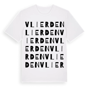 Vlierden ordlek t-shirt – ekologisk bomull t-shirt från Pinshirt