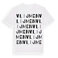 Vlijmen ordlek t-shirt