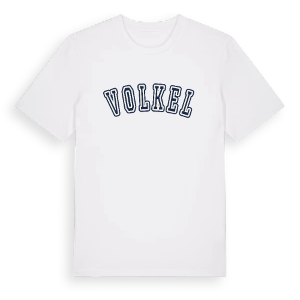Volkel college t-shirt – ekologisk bomull t-shirt från Pinshirt