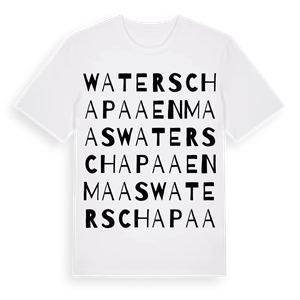 Waterschap Aa en Maas ordlek t-shirt – ekologisk bomull t-shirt från Pinshirt
