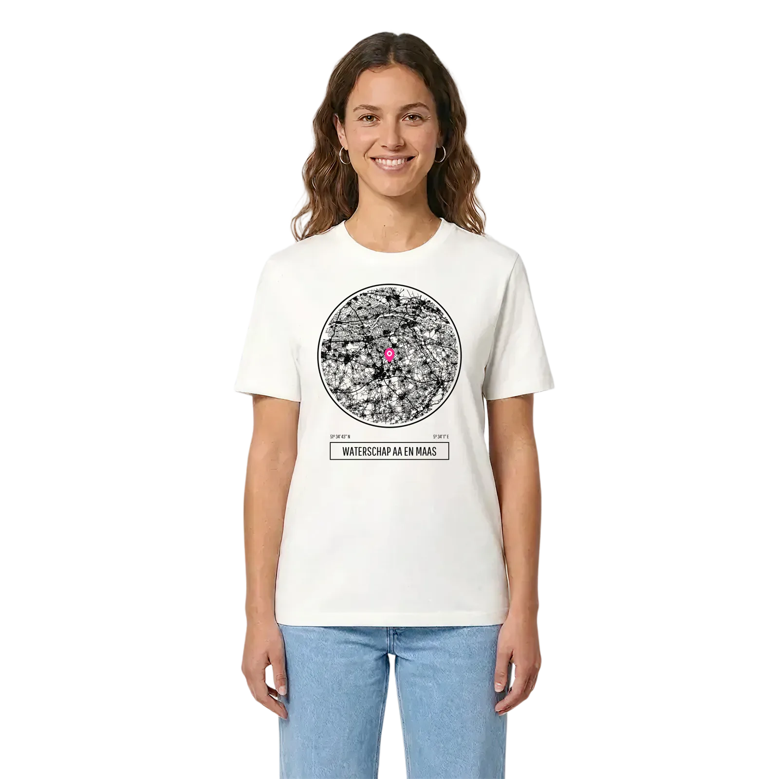 Waterschap Aa en Maas t-shirt – White, i miljö