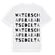 Waterschap Brabantse Delta ordlek t-shirt