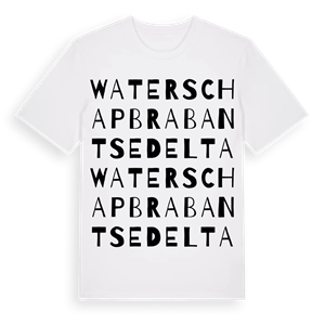 Waterschap Brabantse Delta ordlek t-shirt – ekologisk bomull t-shirt från Pinshirt