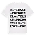 Waterschap De Dommel ordlek t-shirt