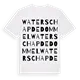 Waterschap De Dommel ordlek t-shirt