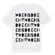 Woensdrecht ordlek t-shirt