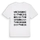 Woensdrecht ordlek t-shirt
