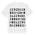 Zevenbergschen Hoek ordlek t-shirt