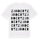 Zundert ordlek t-shirt