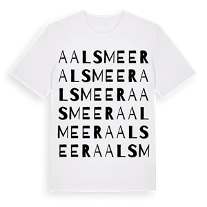 Aalsmeer ordlek t-shirt – ekologisk bomull t-shirt från Pinshirt