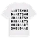 Aartswoud ordlek t-shirt
