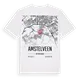 Amstelveen karta t-shirt