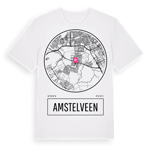 Amstelveen t-shirt – ekologisk bomull t-shirt från Pinshirt
