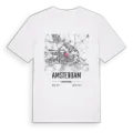Amsterdam karta t-shirt