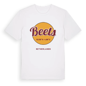 Beets cirkel t-shirt – ekologisk bomull t-shirt från Pinshirt