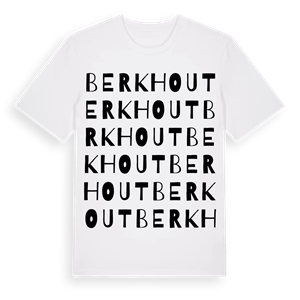 Berkhout ordlek t-shirt – ekologisk bomull t-shirt från Pinshirt