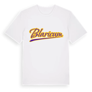 Blaricum baseball t-shirt – ekologisk bomull t-shirt från Pinshirt