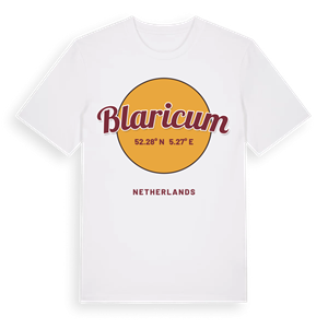 Blaricum cirkel t-shirt – ekologisk bomull t-shirt från Pinshirt