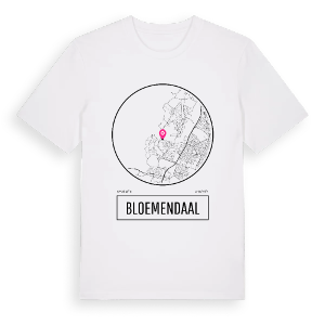 Bloemendaal t-shirt – ekologisk bomull t-shirt från Pinshirt