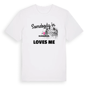 Någon i Bloemendaal älskar mig t-shirt – ekologisk bomull t-shirt från Pinshirt