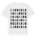 Burgerbrug ordlek t-shirt